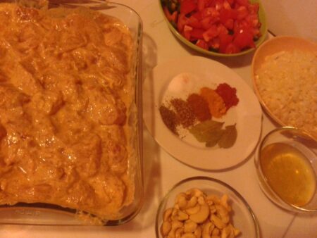 Condimente si ingrediente indiene pentru Chicken Masala (Masala de pui)